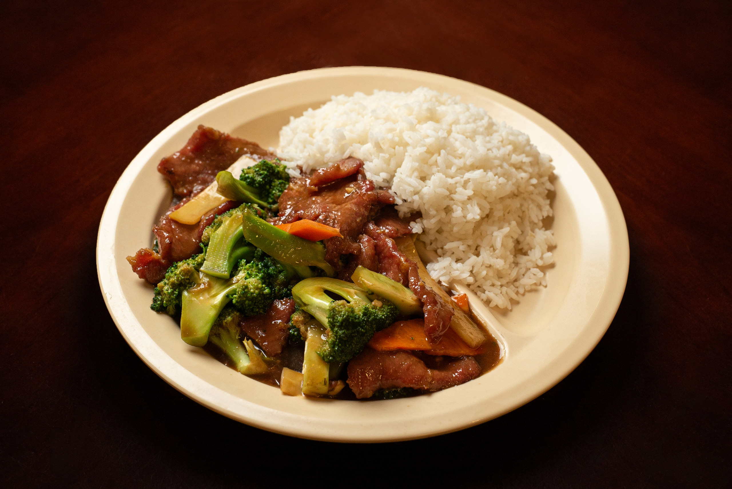 Beef with broccoli, China Beijing Asian Bistro — Denver food photography by AesthetiCo