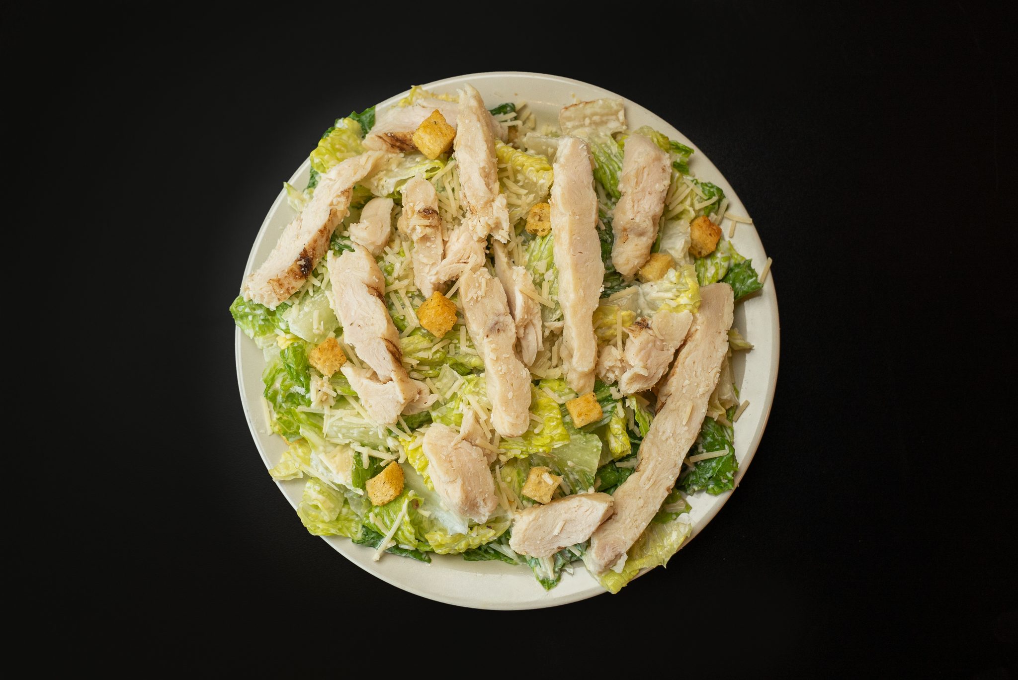 Chicken Caesar salad, Pizzeria, Denver