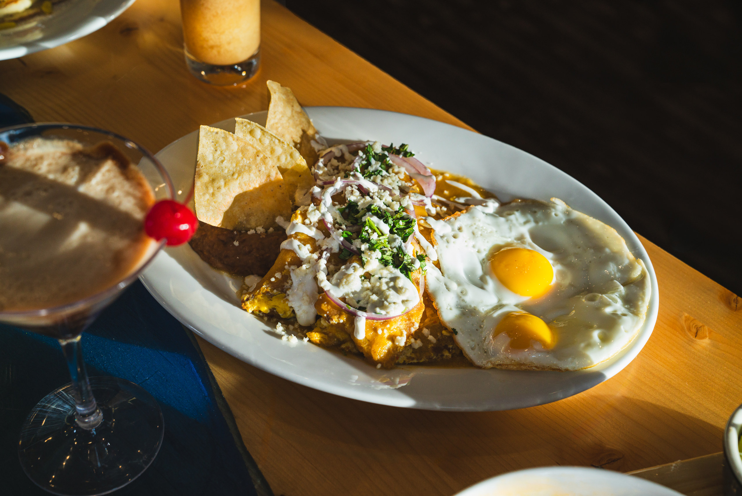 Chilaquiles, Mariscos Todo El Mar — Denver food photography by AesthetiCo