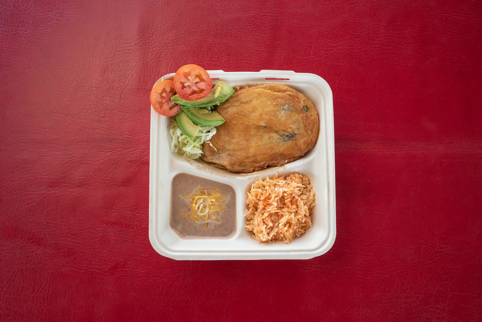 Chile relleno plate, Sabor Barrios, Denver