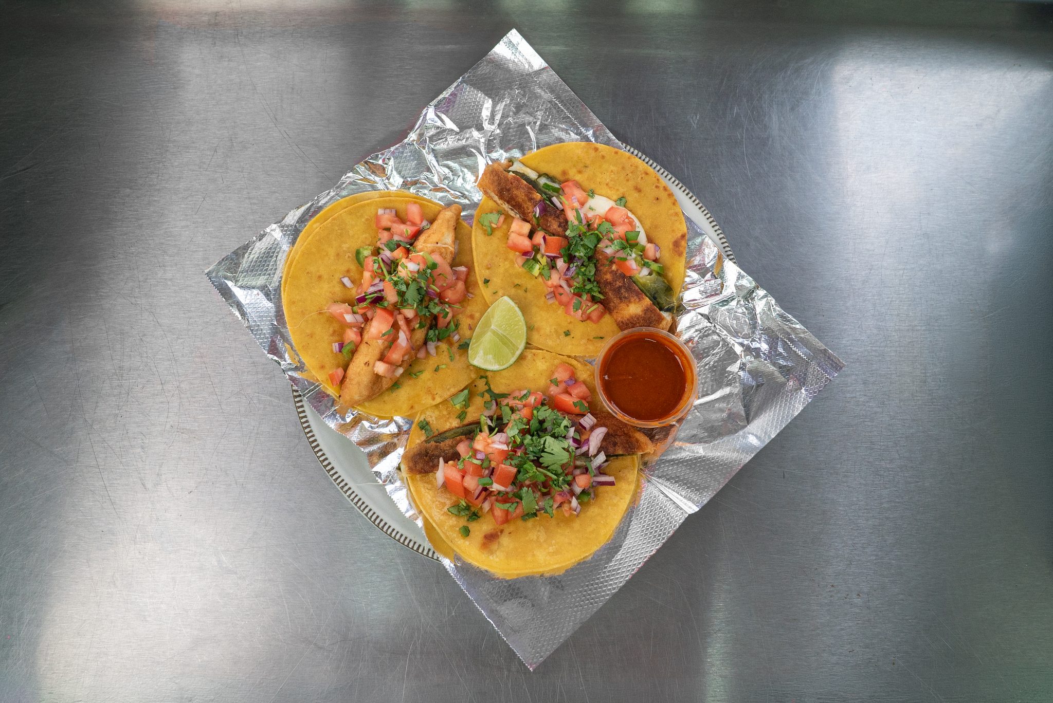 Chile relleno tacos, Hernandez Street Tacos, Denver