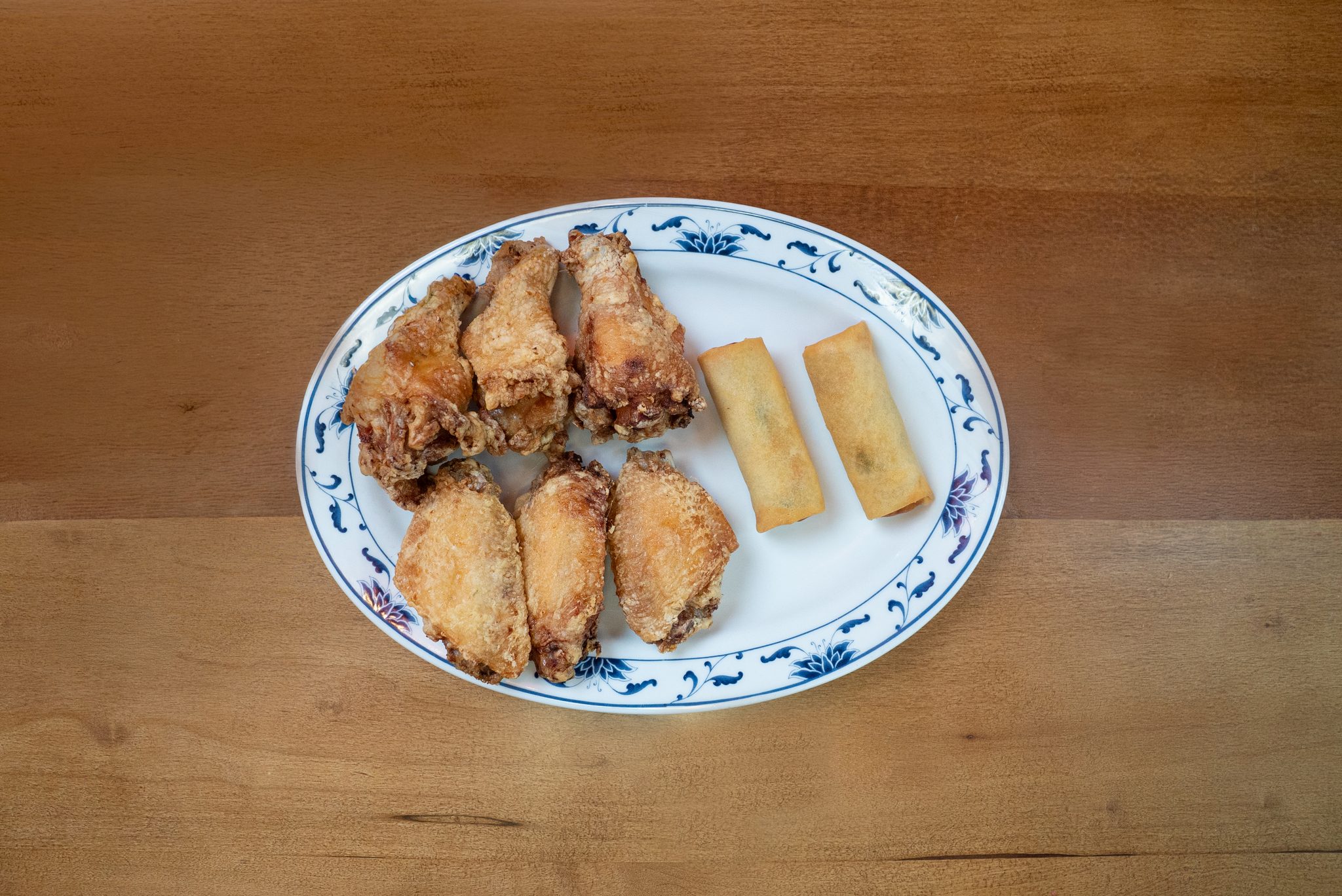 Wings & egg rolls, Two Sticks, Denver
