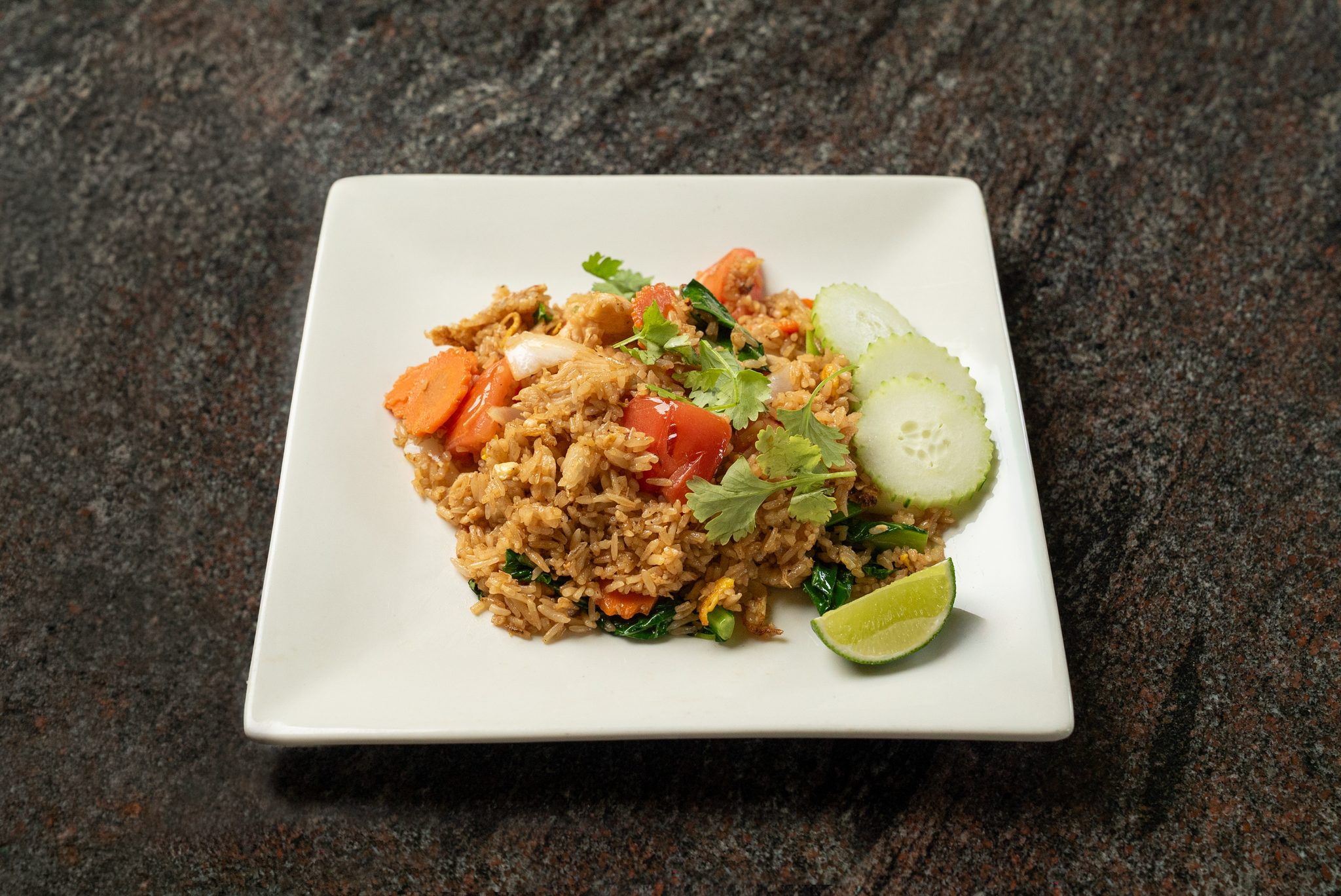 Thai chicken fried rice, Bangkok Thai, Denver